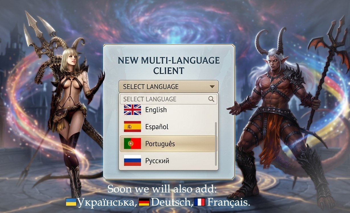 Multiple languages client
